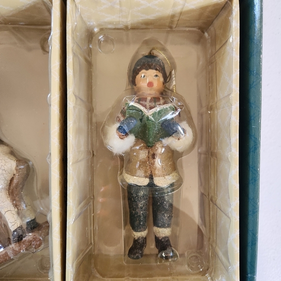 Vintage Style Christmas Children Tree Ornaments Costco New In Box Lot Of 6 - Picture 5 of 9